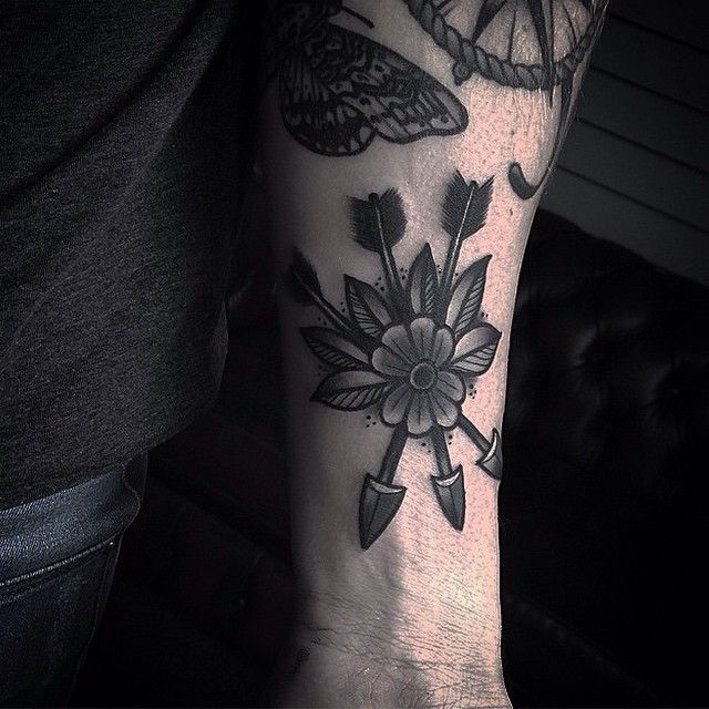 tattooworkers: “Tattoo by @joshhurrelltattoo ” -   19 traditional cross tattoo
 ideas