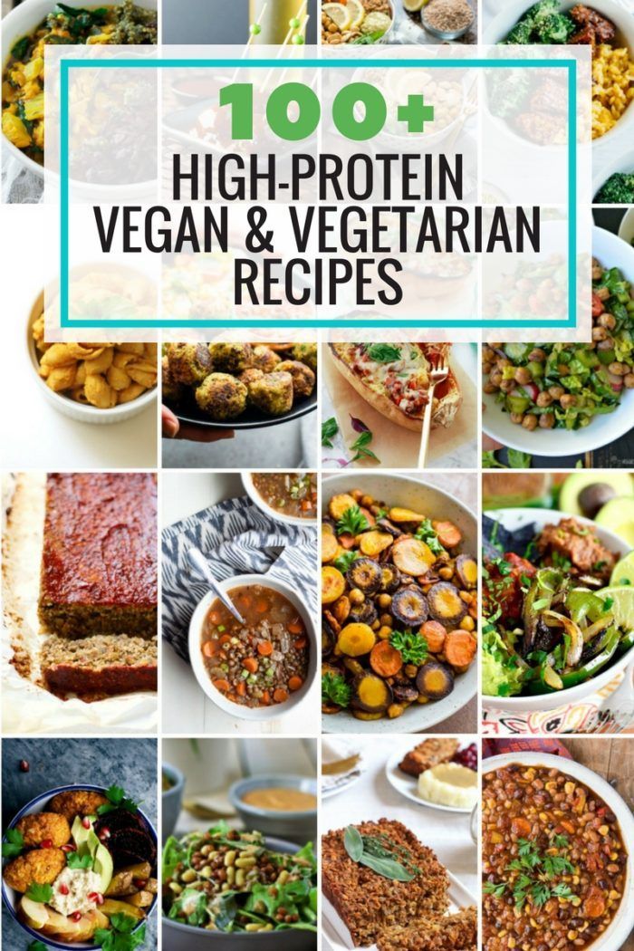100+ High-Protein Vegetarian & Vegan Recipes. Amazing resource! Chilis, curries, soups, stews, salads, and more. -   19 vegetarian recipes vegan
 ideas