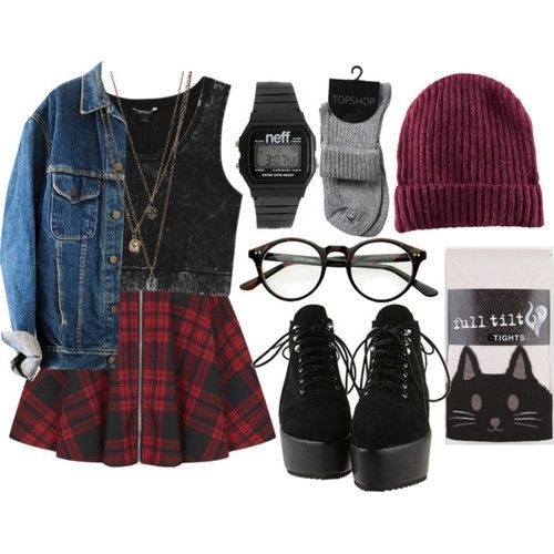 Concert Outfits -   20 grunge style polyvore
 ideas