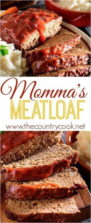 Momma's *BEST* Meatloaf. Moist, flavorful and delicious. This recipe makes making and eating meatloaf fun! -   20 juicy meatloaf recipes
 ideas