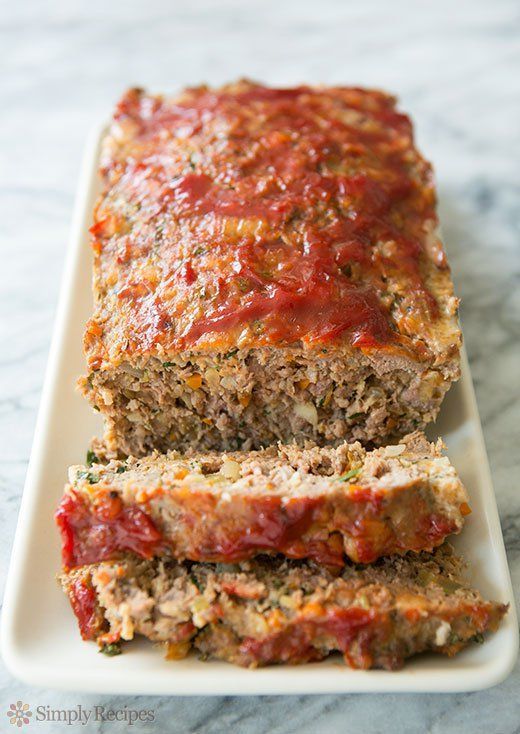 Classic Meatloaf ~ Traditional meatloaf recipe with the delicious twist of using Italian pork sausage in addition to ground beef.  Also includes onion, celery, garlic, egg, parsley, and bread crumbs. ~ SimplyRecipes.com -   20 juicy meatloaf recipes
 ideas