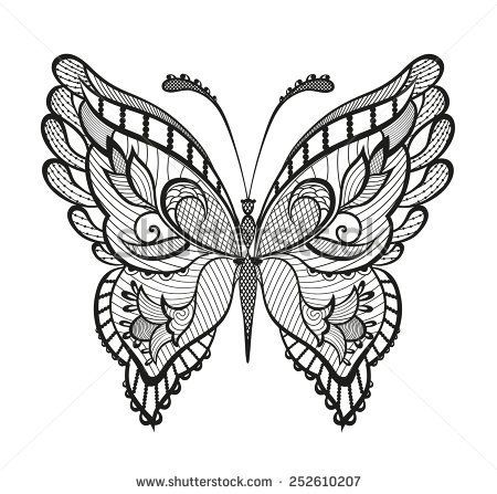 20 mandala butterfly tattoo
 ideas