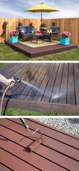 How to Build a Floating Deck - The Home Depot -   20 outdoor diy patio
 ideas