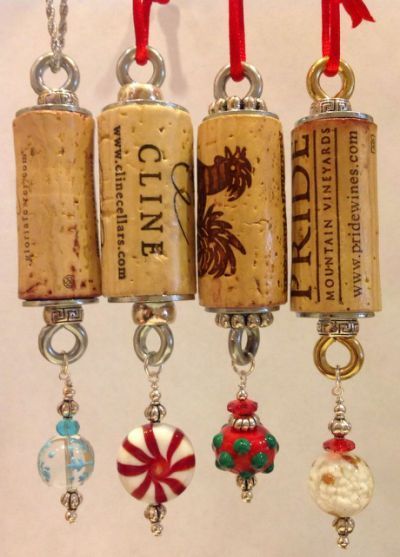 25+ best ideas about Cork ornaments -   21 cork crafts jewelry
 ideas