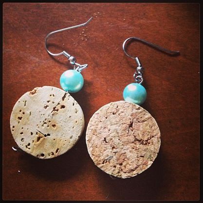 21 cork crafts jewelry
 ideas