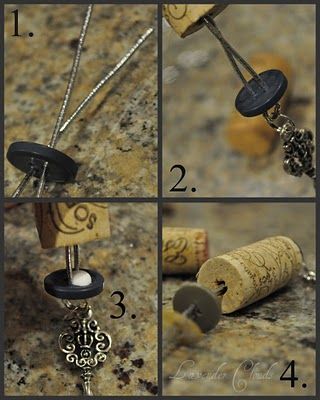 21 cork crafts jewelry
 ideas