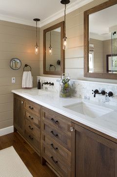 21 farmhouse style bathroom
 ideas