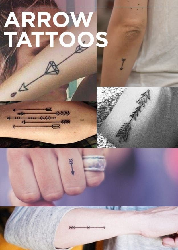 The 13 Kinds Of Tattoos We All Wanted In 2013 -   21 forearm tattoo arrow
 ideas