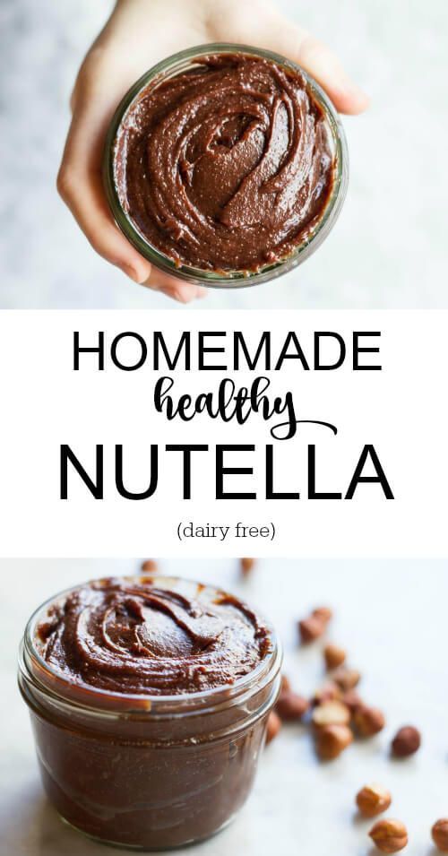 Homemade Healthy Nutella -   21 nutella breakfast recipes
 ideas