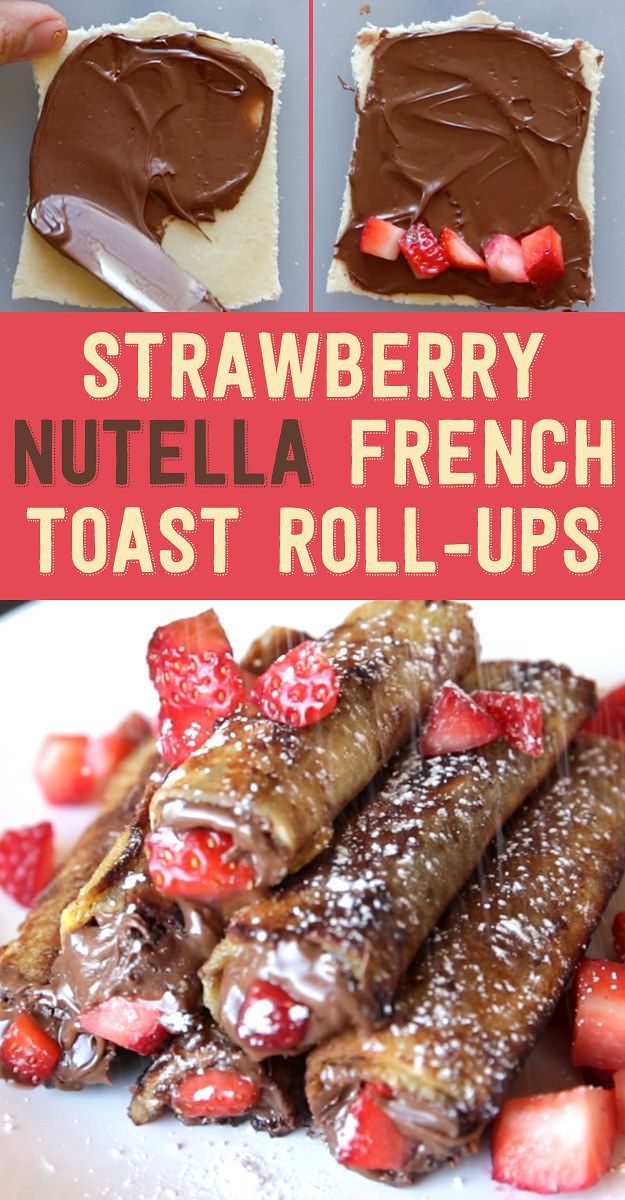 Here's The Perfect Breakfast For Anyone Who Loves Nutella -   21 nutella breakfast recipes
 ideas