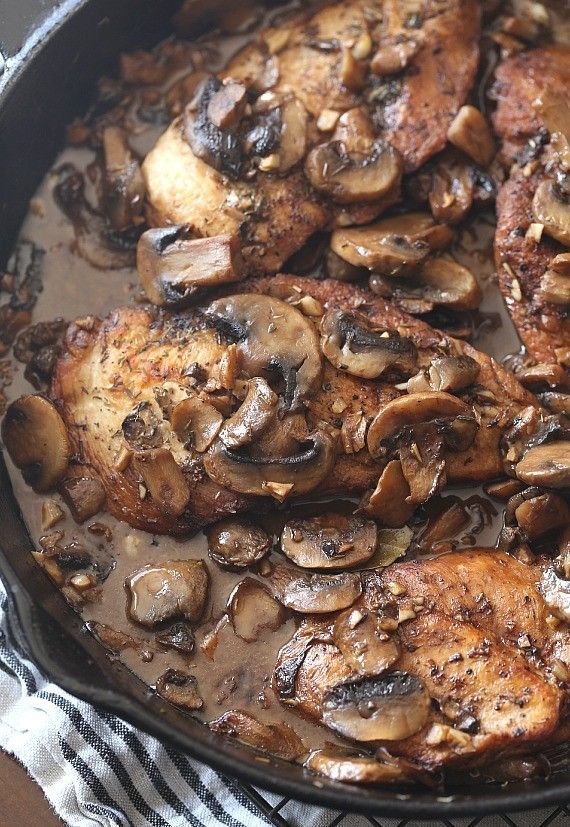 Skillet Balsamic Garlic Chicken -   22 dash diet chicken
 ideas