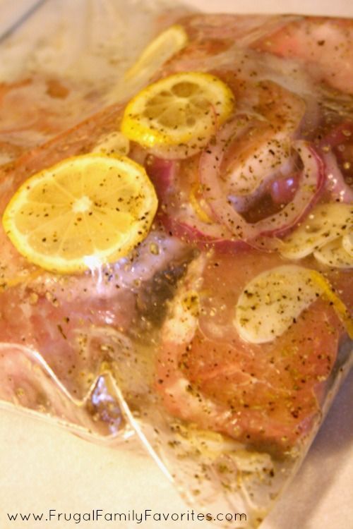 Amazing. This marinade has no salt but she says you will never miss it.  I think it would work on chicken or pork. -   22 dash diet chicken
 ideas