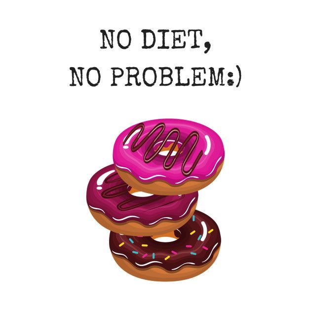 22 diet funny donut
 ideas