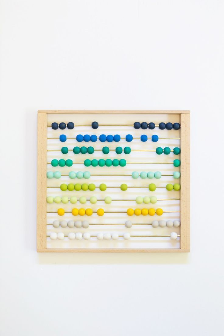 DIY Ombre Abacus -   22 diy déco tumblr
 ideas