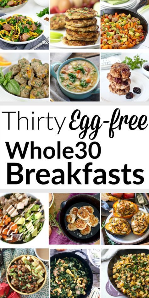 30 Egg-free Whole30 Breakfasts -   22 elimination diet whole 30
 ideas