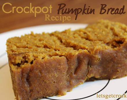 Crockpot Pumpkin Bread -   22 pumpkin recipes crockpot
 ideas
