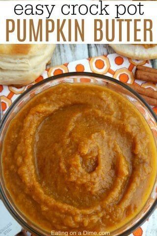 Crock Pot Pumpkin Butter -   22 pumpkin recipes crockpot
 ideas