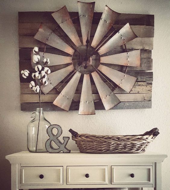 18 Rustic Wall Decor Ideas to Turn Shabby into Fabulous -   22 shabby farmhouse decor
 ideas