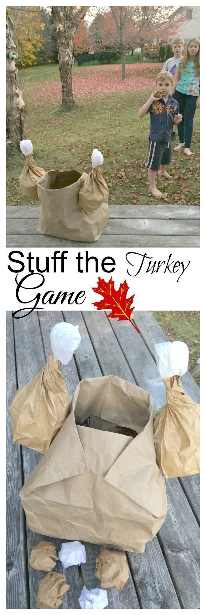 Stuff The Turkey Thanksgiving Game For Kids -   22 thanksgiving crafts for elementary
 ideas
