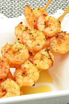 Weight Watchers Grilled Shrimp Scampi Recipe with Lemon Juice, Parsley, Garlic, and Red Pepper Flakes - 4 Weight Watchers Smart Points -   22 weight watchers grilling recipes
 ideas