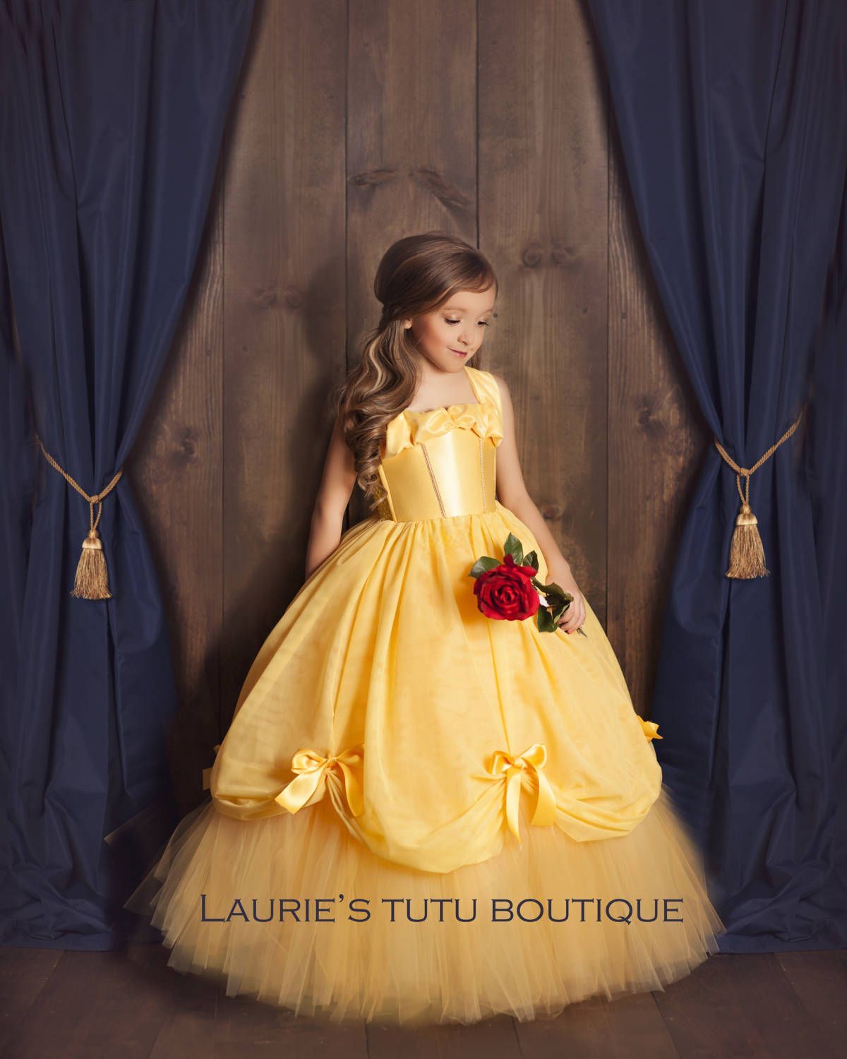 Princess Belle Tutu Dress- Belle Dress- Belle Costume- Beauty and the Beast -   23 belle diy costume
 ideas