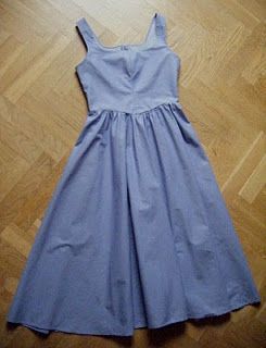 Belle's blue provincial dress. I think I'll be making this for everyday wear! -   23 belle diy costume
 ideas