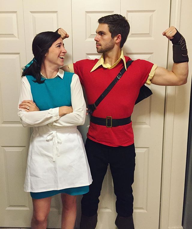 120+ Easy Couples Costumes You Can DIY in No Time -   23 belle diy costume
 ideas