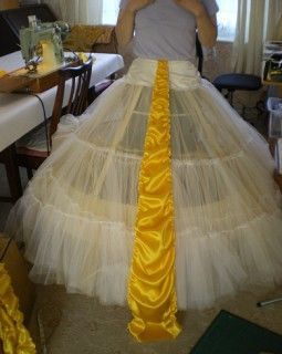 DIY Skirt tutorial. SO MANY PANELS. Great to be Belle from Beauty and the Beast! -   23 belle diy costume
 ideas