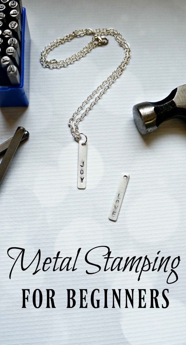 Metal Stamping for Beginners -   23 diy box jewelry
 ideas