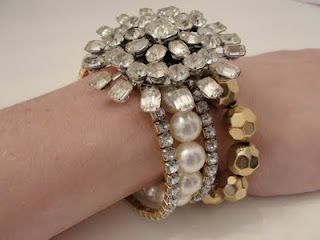 how to make a brooch into  a bracelet! -   23 diy box jewelry
 ideas