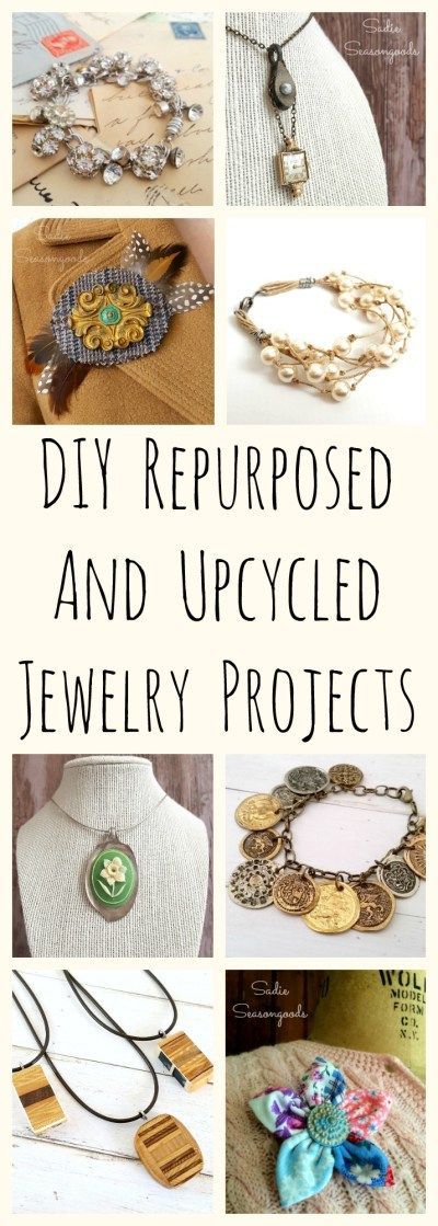 Upcycled and Repurposed DIY Jewelry Project Ideas -   23 diy box jewelry
 ideas