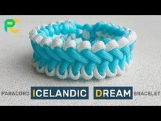 Icelandic Dream Bar Paracord Bracelet - YouTube -   23 diy bracelets paracord
 ideas