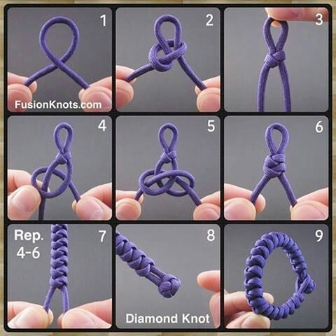 Macrame bracelet -   23 diy bracelets paracord
 ideas