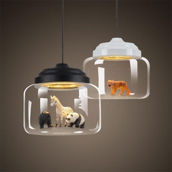 Little Zoo Hanging Lamps -   23 diy room lights
 ideas