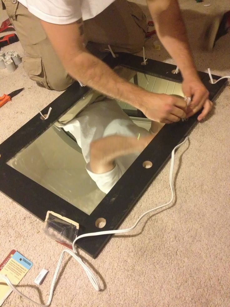 Beauty, Fashion, and Lifestyle Blog: DIY Lighted Makeup Mirror (Broadway style) Vanity -   23 diy vanity case
 ideas