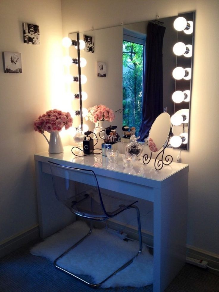 20 Best Makeup Vanities & Cases for Stylish Bedroom -   23 diy vanity case
 ideas