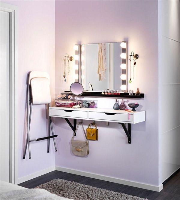 15 Amazing DIY Vanity Table Ideas You Must Try -   23 diy vanity case
 ideas