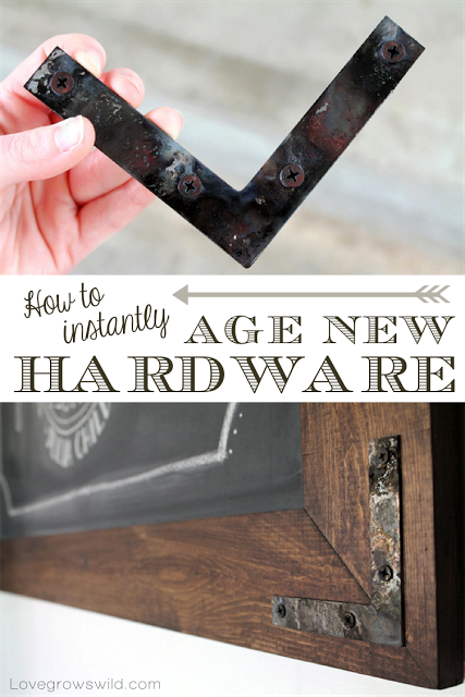 How to Instantly Age New Hardware -   23 new country decor
 ideas