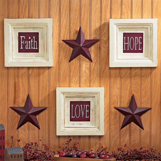 country wall decor | ePier - BRAND NEW 6-Pc. Country Wall Decor ~ GREAT GIFT -   23 new country decor
 ideas