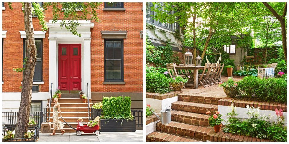This Country Chic Townhouse Has One of the Most Gorgeous Gardens We've Ever Seen -   23 new country decor
 ideas
