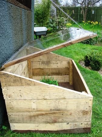 DIY Greenhouses - Recyle Old Material for Plants - -   23 pallet garden decking
 ideas