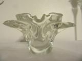 Candle Holder Tea Light Vintage Heavy Clear Glass -   23 small country decor
 ideas
