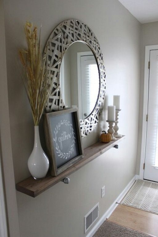 Small Entryway Decor (44) #Smallentryways -   23 square table decor
 ideas