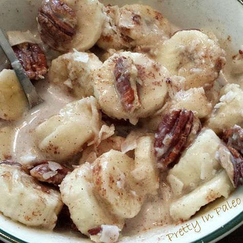 Warm Banana Coconut Breakfast Bowl - Egg Free and perfect for the January 2016 Whole30 ;-) -   23 whole 30 breakfast
 ideas