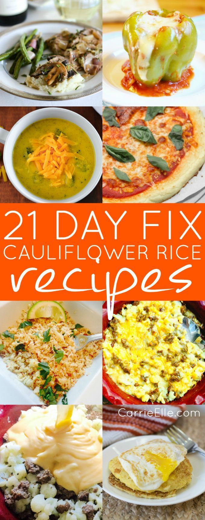 21 Day Fix Cauliflower Rice Recipes -   24 cauliflower recipes breakfast
 ideas