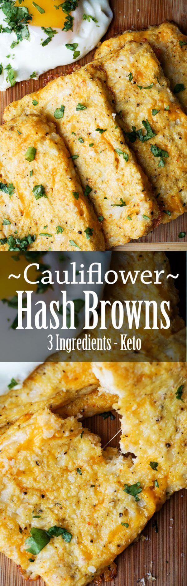 Cauliflower Hash Browns -   24 cauliflower recipes breakfast
 ideas