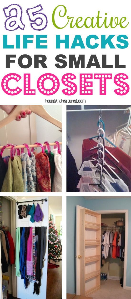 24 diy closet hacks
 ideas