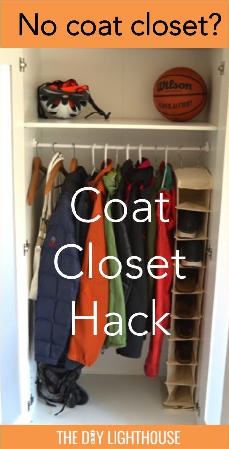 DIY Coat Closet on a Budget: IKEA Hack -   24 diy closet hacks
 ideas