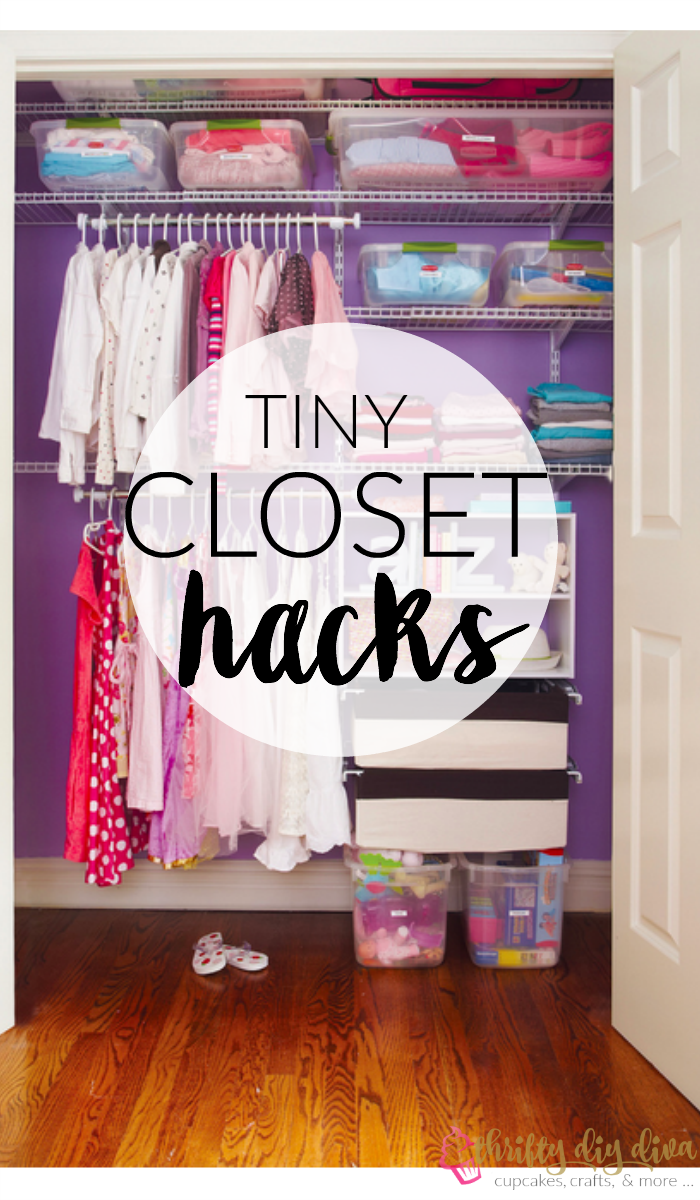 Brilliant Lifehacks to Organize Your Tiny Closet -   24 diy closet hacks
 ideas