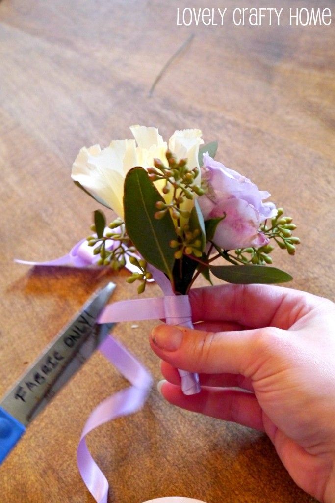 24 diy flower corsage
 ideas